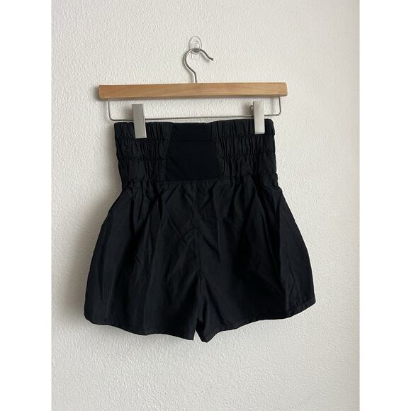 Free People Movement The Way Home Black Shorts Fitness Athleisure Small Women - Picture 3 of 8